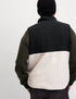 Marks & Spencer "Polar Fleece Patterned Funnel Neck Gilet"